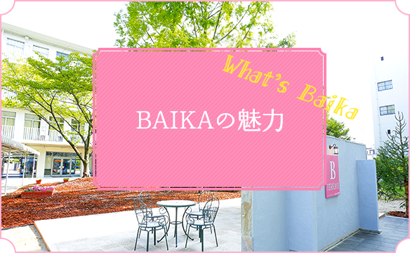 BAIKAの魅力